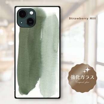 柳煤竹 ヤナギスズタケ 強化ガラス iPhone ケース スマホケース 13 14 mini se proの画像