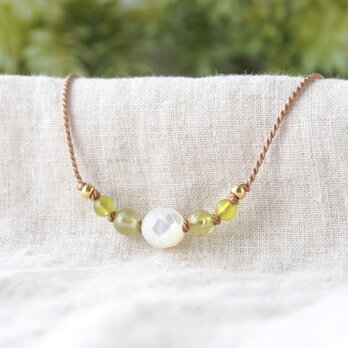 Seagrass -short necklace-の画像