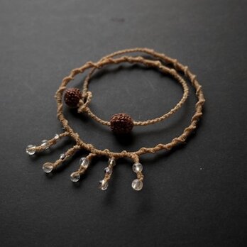 hemp&ｸｫｰﾂのﾌﾞﾚｽﾚｯﾄ/ﾈｯｸﾚｽ