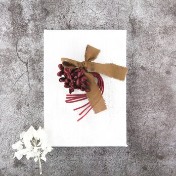 Corsage. コサージュ " Lilac, Bouquet. " | レッド |の画像