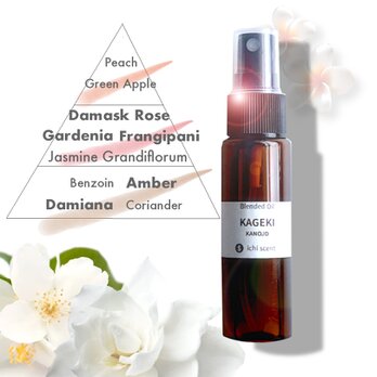 ichi scent【かげきなカノジョ】〜東京ウキウキ〜｜甘く華やかに空間を彩るフローラルフルーティルームミスト