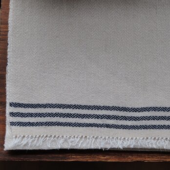 手織り綿ストールの画像