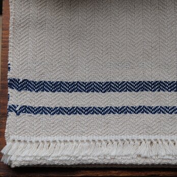 手織り綿ストールの画像