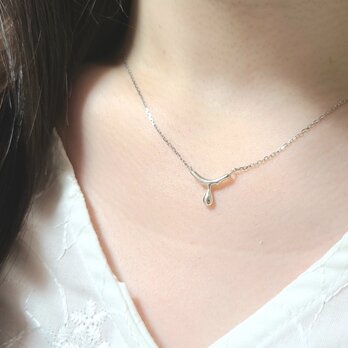 <Tropfen> "about to fall" Necklace / SV925の画像