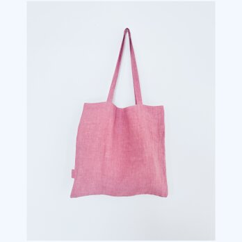 シンプルトートbag  ピンクの画像