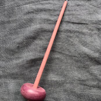 紡ぎ独楽・丸もち パープルハートの画像