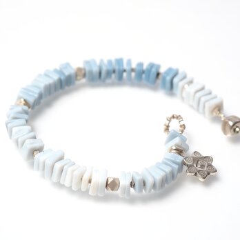 -Owyhee blue opal- braceletの画像