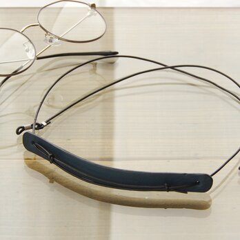 《CAVALLO》glass strap　ネイビーの画像