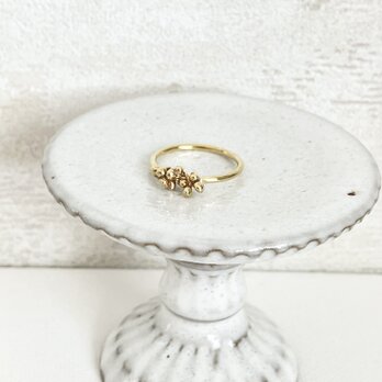 こつぶリング　|　真鍮