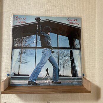 LPレコード用壁掛けラックの画像