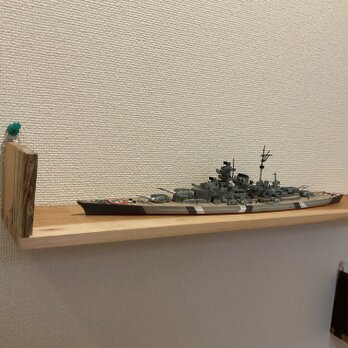 1/700 軍艦模型用壁掛けラックの画像