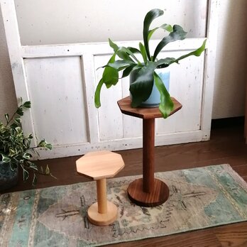 【高さ35センチ】木製飾り台 スツール 「Stool No.1」(TOLL 350 タイプ)の画像