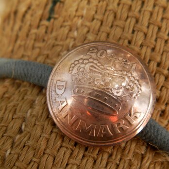 ＃H211 Danmark Coin Hair Elasticの画像