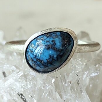 gem turquoise＊925 ringの画像