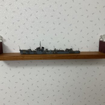 1／700 軍艦模型　駆逐艦クラス用　壁掛けラック　Uタイプの画像