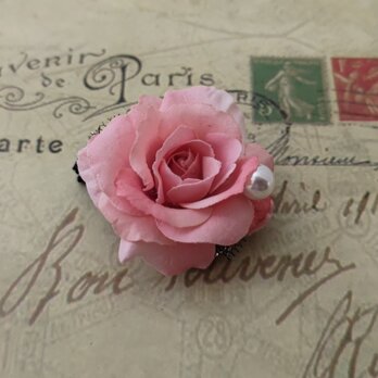 rose clip（pink）の画像