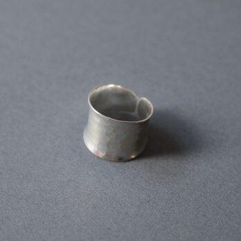 Karen silver ring / 槌目Aの画像