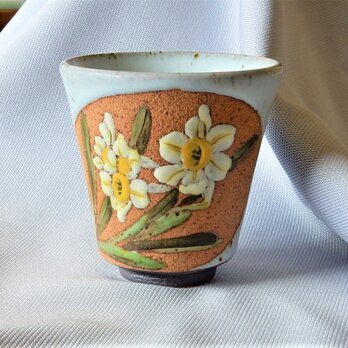 日本水仙図焼酎杯の画像