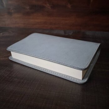 《文庫本サイズ》レザーブックカバー（Cenere）