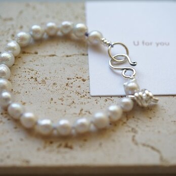 【knot】silver925 knot bracelet  5の画像