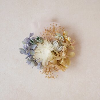 お花のコサージュ　「甘い時間」の画像