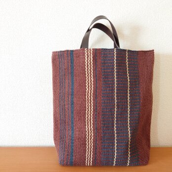 『TATAMI tote×shoulderbag 』畳織り鞄 手織り 手持ち肩掛け2wayバッグの画像