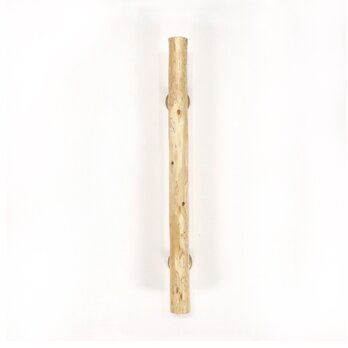 【温泉流木】まっすぐ可愛げある流木のドアハンドル・手すり002短 木製 自然木 流木インテリアの画像