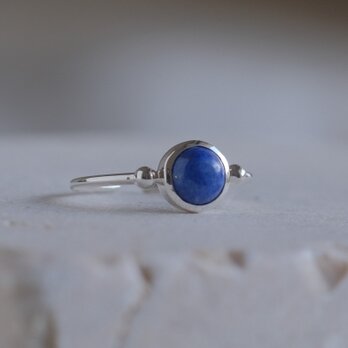 lapis lazuli_Halda áfram ring　ラピスラズリ　天然石シルバーリング　silver925の画像