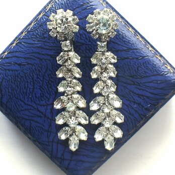 WEISS Rhinestone earringの画像