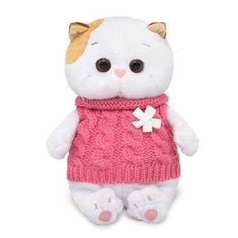 Li-li Baby 白いお花のピンクセーターの画像
