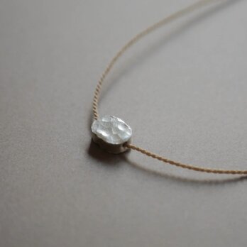 Karen silver neklace / daenの画像