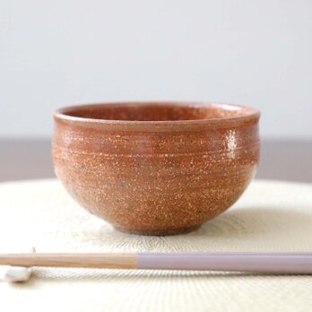チタンマット釉の飯碗 ＊ １の画像