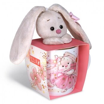 うさぎのMI ミィのマスコット付きマグカップの画像