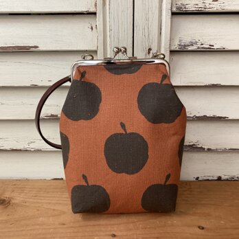 brown apple がまぐち