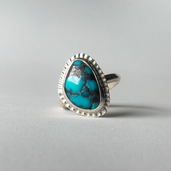 Hubei Turquois silver ringの画像
