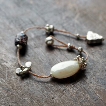 -Opal・Fancy beads- braceletの画像