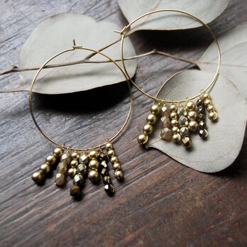 ﾏｯﾄｺﾞｰﾙﾄﾞのゆらゆらﾌｰﾌﾟﾋﾟｱｽ