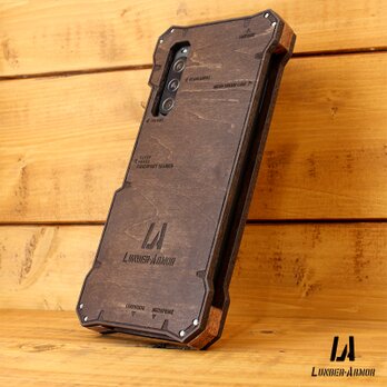 Xperia 10 V ケース 木製 ウッド wood case 木 本革 耐衝撃 タイプ1 かっこいいの画像