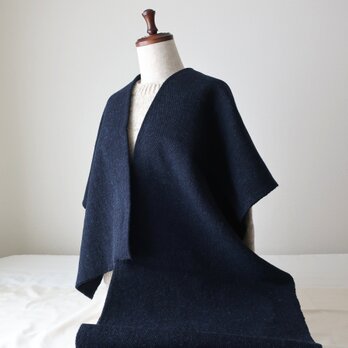 国産サフォーク羊毛１００％手織りツイードの服地（単色ツイル）の画像