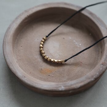 Brass necklace morokoshiの画像
