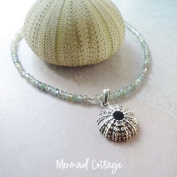 *sv925* Silver Sea Urchin Necklaces 銀のウニのネックレスの画像