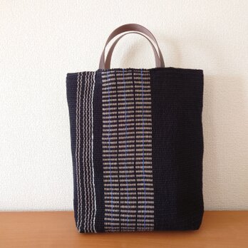 『TATAMI tote×shoulderbag 』畳織り鞄 手織り 手持ち肩掛け2wayバッグの画像