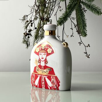 【Lomonosov】ウォッカデキャンタ・ロシア皇室御用達 ロモノーソフ インペリアルポーセレンの画像