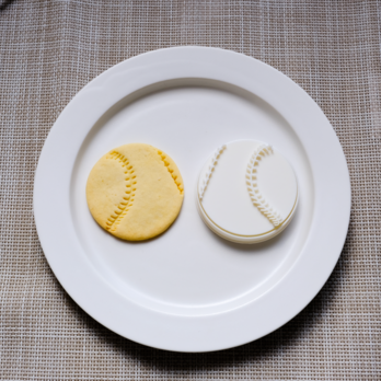 野球ボール（クッキーカッター・クッキー型）の画像