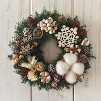 クリスマスリースmini G(15cm)