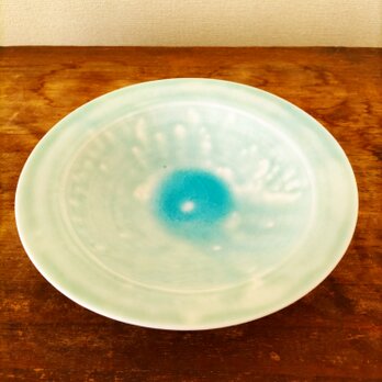 青白磁　リム鉢の画像