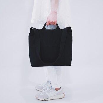 Tote Bag Medium | ブラックの画像
