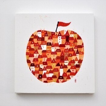 ファブリックパネル「りんご」の画像