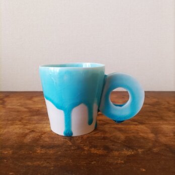 ガラス釉　コーヒーカップの画像
