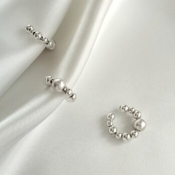 【オンライン限定セール】[イヤカフ] silver-pearlの画像